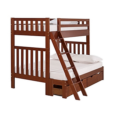 Aurora Twin Over Full Bunk Bed with Storage. View a larger version of this product image.