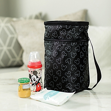 J.L. Childress Disney Baby&reg; Insulated 6-Bottle Cooler Tote in Black. View a larger version of this product image.