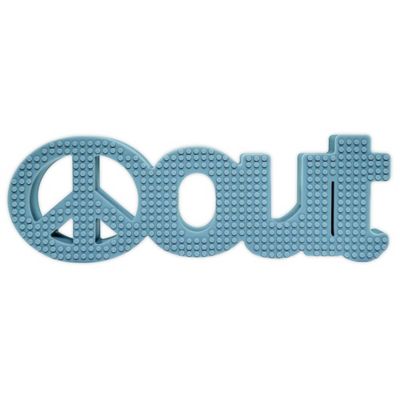 peace sign teether