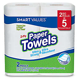 Harmon® Face Values™ 2-Count Big Rolls Ultra Strong 2-Ply Paper Towels in Choose-A-Size