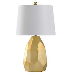 Stylecraft Delacora Table Lamp in Gold with Linen Shade