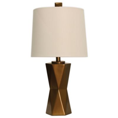 copper nightstand lamp