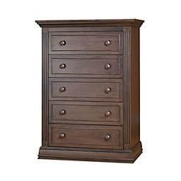 Sorelle Providence 5-Drawer Chest in Chocolate