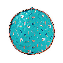 3-in-1 Play and Go Play Mat in Turquoise