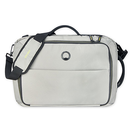 Alternate image 1 for DELSEY PARIS Dailys 2-Compartment 15.6-Inch Laptop Bag in Grey