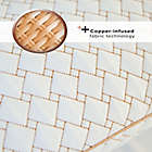 Alternate image 4 for SensorPEDIC Memory Foam Cluster Bed Pillow with Copper Cover