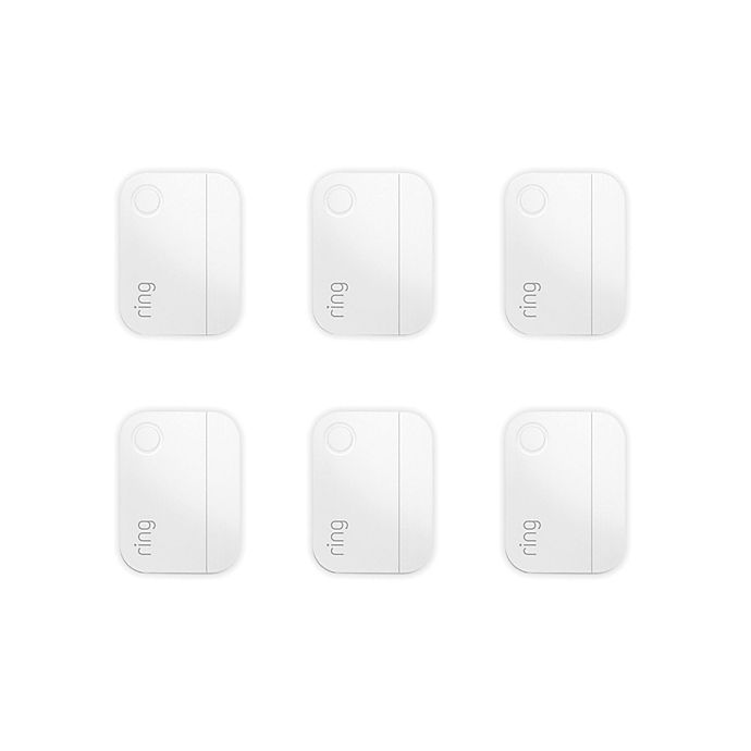 Ring 6Pack Alarm Contact Sensors in White Bed Bath & Beyond