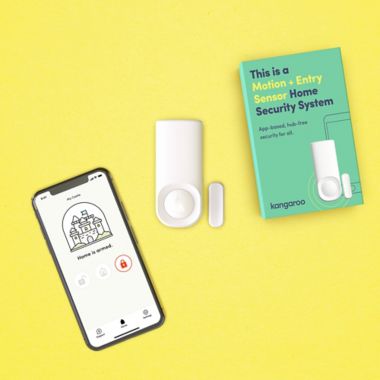 Kangaroo Motion + Entry Sensor Home Security System. View a larger version of this product image.