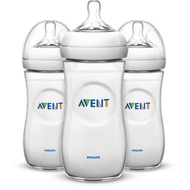 Philips Avent Natural 3-Pack oz. Bottles | buybuy BABY