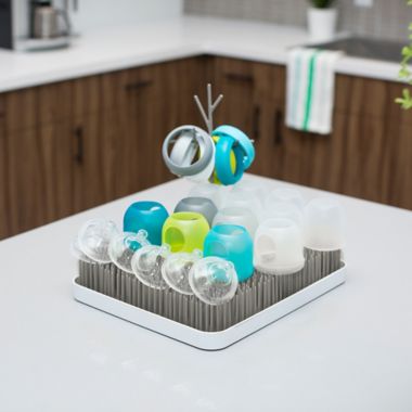 Boon Lawn Countertop Drying Rack in Grey. View a larger version of this product image.