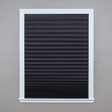 6 Pk Redi Shade Paper Window Blinds Black Out Pleated 36 in x 72 in Perfect Fit 