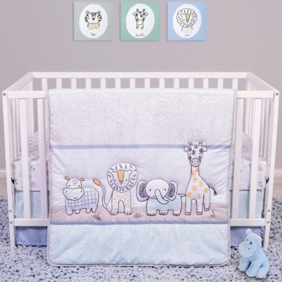 safari crib bedding girl