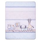 Alternate image 10 for Sammy &amp; Lou Safari Yearbook 4-Piece Crib Bedding Set in Periwinkle