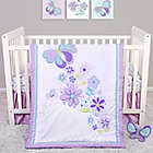 Alternate image 0 for Sammy &amp; Lou Butterfly Meadow 4-Piece Crib Bedding Set