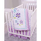 Alternate image 3 for Sammy &amp; Lou Butterfly Meadow 4-Piece Crib Bedding Set