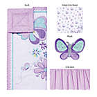 Alternate image 1 for Sammy &amp; Lou Butterfly Meadow 4-Piece Crib Bedding Set