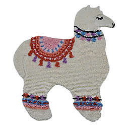 Marmalade™ Lovely Llama 3' x 3.5' Hand Tufted Accent Rug in Ivory/Multicolor