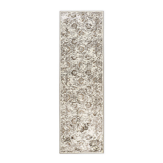 Alternate image 1 for W Home 2-Foot 2-Inch x 6-Foot 11-Inch Runner in Grey/Ivory
