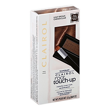 Clairol&reg; Light Brown Temporary Root Touch Up Concealing Powder. View a larger version of this product image.