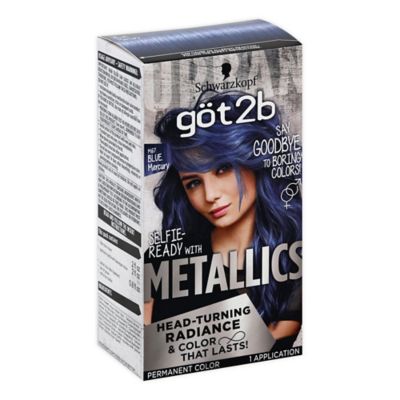 Schwarzkopf&reg; Got2b Selfie-Ready Metallics&reg; in M67 Blue Mercury