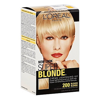L'Oréal® Paris Super Blonde Creme Lightening Kit in Bleach Blonde | Bed  Bath & Beyond