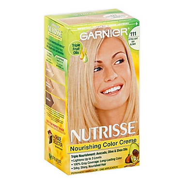 Adelaide Stranden Afhængighed Garnier® Nutrisse Nourishing Hair Color Crème in 111 Extra-Light Ash Blonde  1 | Bed Bath & Beyond