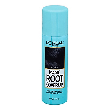 L&#39;Or&eacute;al&reg; Paris Magic Root Cover Up Gray Concealer Spray in Black. View a larger version of this product image.