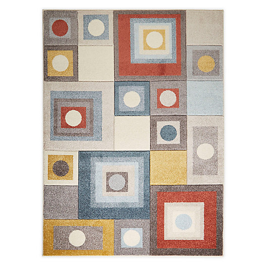 Alternate image 1 for Home Dynamix Tribeca Calix 8' x 10' Area Rug in Ivory/Blue