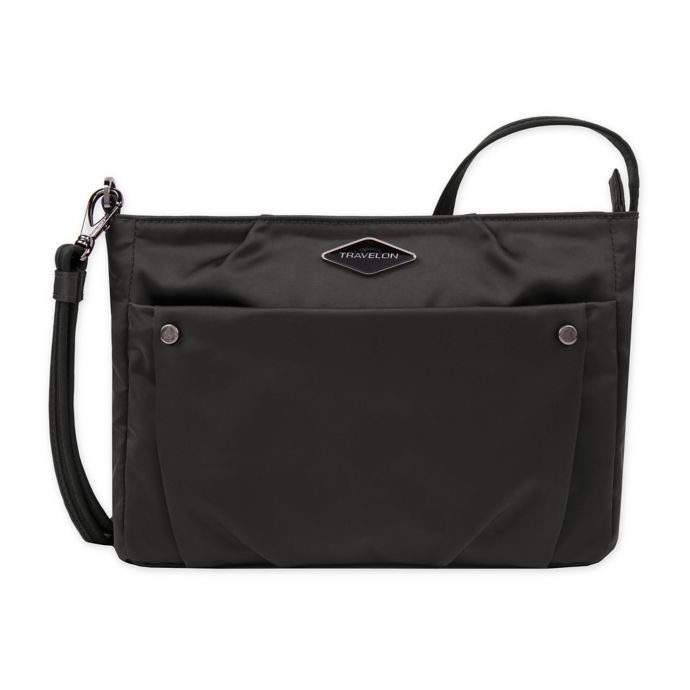 travelon greenlander anti theft small crossbody