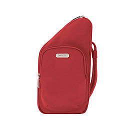 Travelon® Anti-Theft Essentials Compact Crossbody Bag in Red