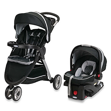 Graco&reg; FastAction&trade; Fold Sport Click Connect&trade; Travel System in Gotham. View a larger version of this product image.