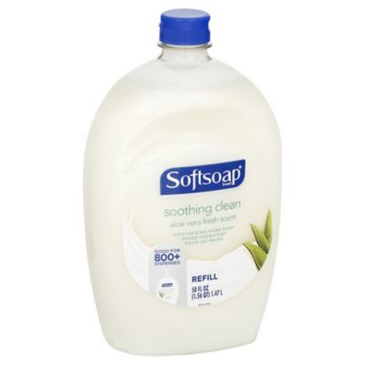 Softsoap&reg; 50 oz. Soothing Clean Hand Soap Refill in Aloe Vera