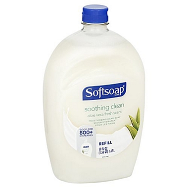 Softsoap&reg; 50 oz. Soothing Clean Hand Soap Refill in Aloe Vera. View a larger version of this product image.