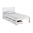 Alternate image 0 for Poppy Twin Wood Platform Bed with Storage in White