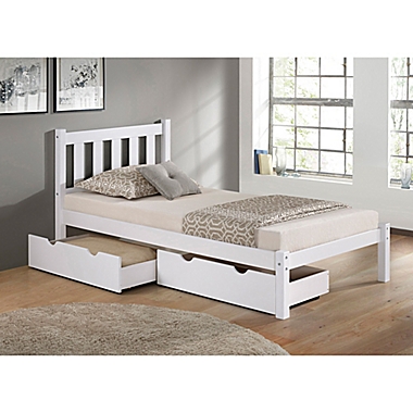 Poppy Wood Platform Bed with Storage. View a larger version of this product image.