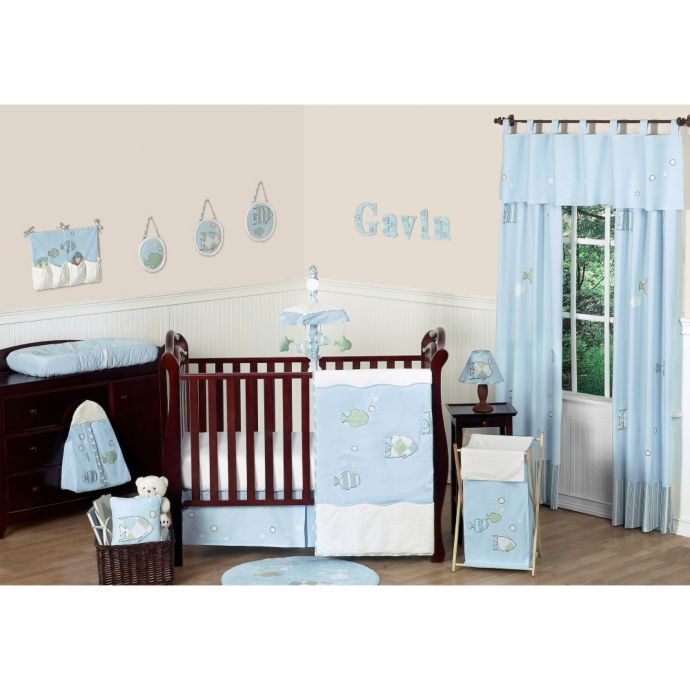 Sweet Jojo Designs Go Fish Crib Bedding Collection Buybuy Baby