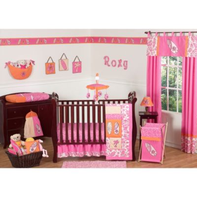 hawaiian crib bedding