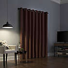 Alternate image 7 for Sun Zero&reg; Noir 96-Inch Grommet Window Curtain Panel in Terracotta (Single)