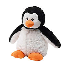 Warmies® Penguin Microwaveable Lavender Plush Toy in Black/White