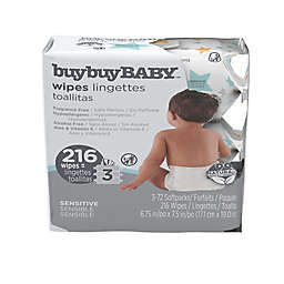 buybuy BABY&trade; 3-Pack 72-Count Unscented Wipes