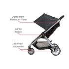Alternate image 3 for Britax&reg; B-Lively&trade; Stroller in Dove