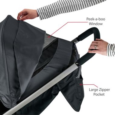 Britax&reg; B-Lively&trade; Stroller in Dove. View a larger version of this product image.