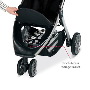 Britax&reg; B-Lively&trade; Stroller in Dove. View a larger version of this product image.