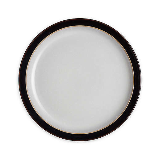 Denby BRAND NEW. Jet Black Dessert /Salad Plates x 2 