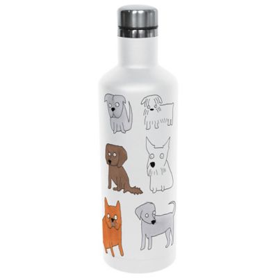 Indigo Falls&reg; Dogs Moodi 16 oz. Stainless Steel Water Bottle with Lid