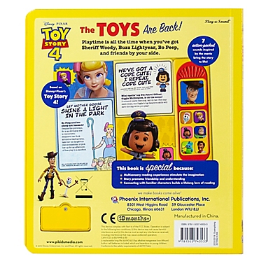 Disney&reg; &quot;Toy Story 4&quot; Little Sound Book. View a larger version of this product image.