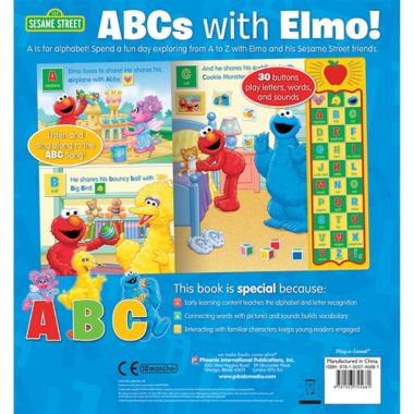 Sesame Street&reg; "Apple ABCs with Elmo!" Sound Book. View a larger version of this product image.