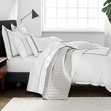 Under the Canopy&reg; Hotel Border 3-Piece Duvet Cover Set. View a larger version of this product image.