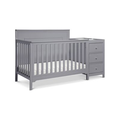 palisades convertible standard crib and changer combo 3 piece nursery furniture set