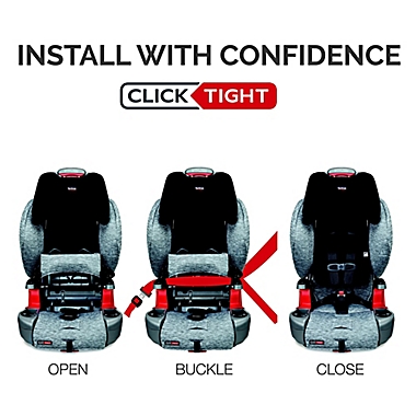 Britax&reg; Grow With You&trade; ClickTight&reg; Harness-2-Booster Car Seat in Mulberry Purple. View a larger version of this product image.
